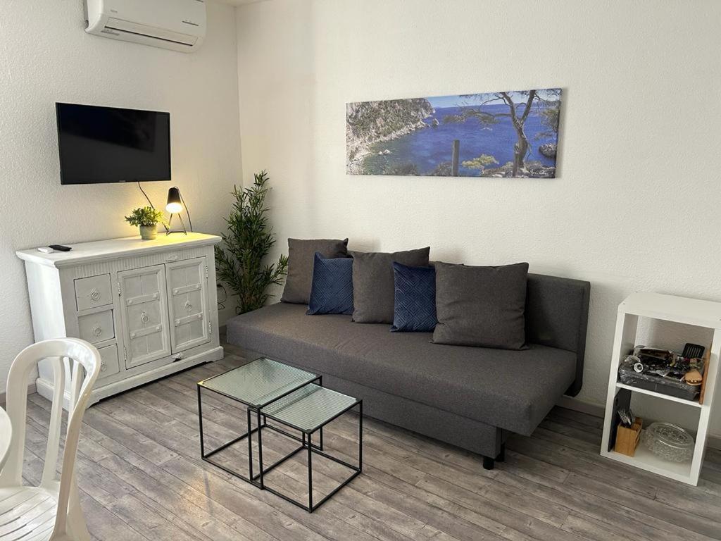 Studio Meuble Bord De Mer Bormes-les-Mimosas Kültér fotó